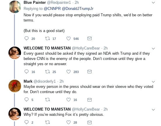 Screenshot-2018-11-03-at-1.12.08-PM CNN Brazenly Tweets Direct Saturday Response To Trump Jr & It's Fantastic Donald Trump Media Politics Social Media Top Stories 