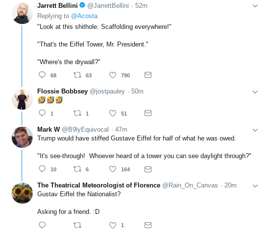 Screenshot-2018-11-09-at-10.52.39-AM Jim Acosta Shows Up In Paris & Live Tweets Trolling Of Trump Like A Boss Donald Trump Politics Top Stories 