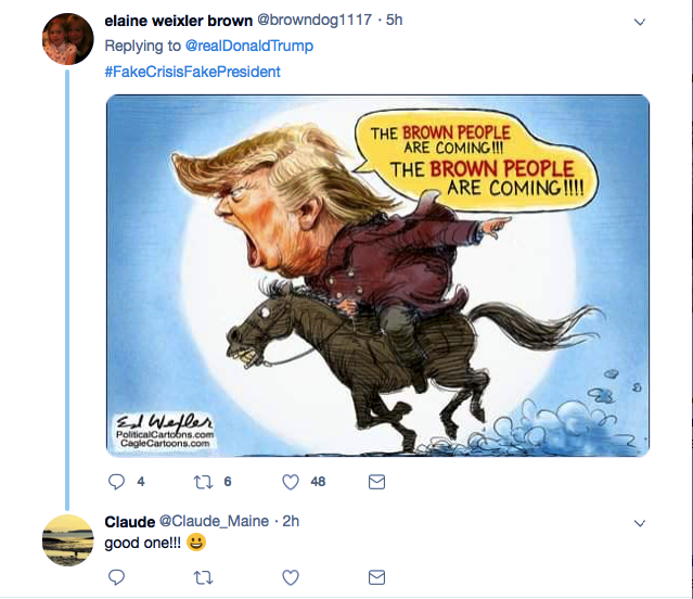Screenshot-at-Nov-04-08-04-22 Trump Snaps & Rage Tweets Weekend Message That Democrats Are Criminals Crime Donald Trump Election 2018 Featured Politics Social Media Top Stories 