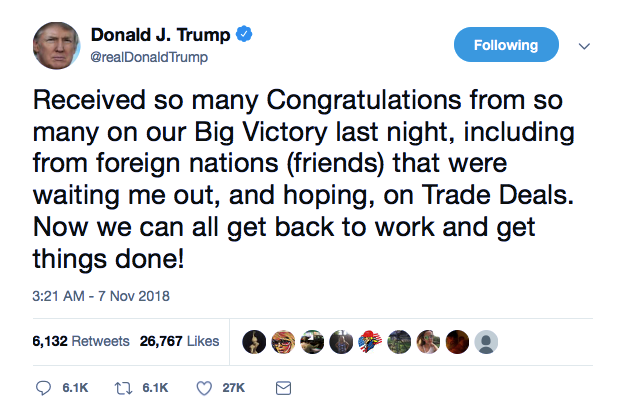 Screenshot-at-Nov-07-07-07-29 Trump Goes Ballistic On Twitter After Realizing Dems Won House Power Donald Trump Election 2018 Featured Politics Social Media Top Stories 