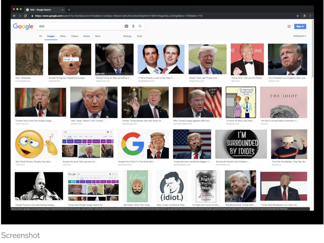 Screen-Shot-2018-12-11-at-12.14.12-PM Google CEO Explains Why Trump Shows In Search Results For 'Idiot' - GOP Gets Owned Donald Trump Economy Politics Social Media The Internet Top Stories 