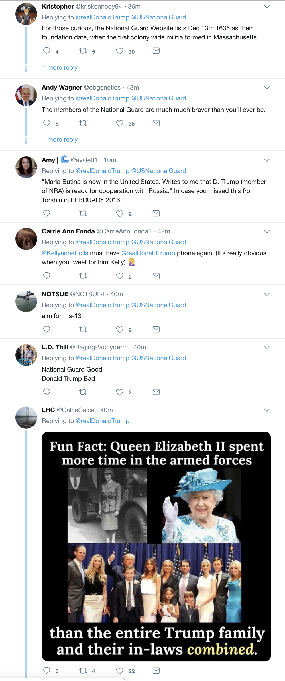 Screen-Shot-2018-12-13-at-12.58.54-PM Trump Tweets About National Guard's Birthday & Gets Hammered Instantly Donald Trump Military Politics Top Stories 