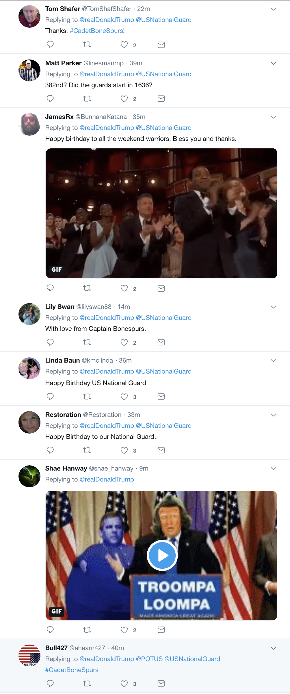 Screen-Shot-2018-12-13-at-12.59.24-PM Trump Tweets About National Guard's Birthday & Gets Hammered Instantly Donald Trump Military Politics Top Stories 