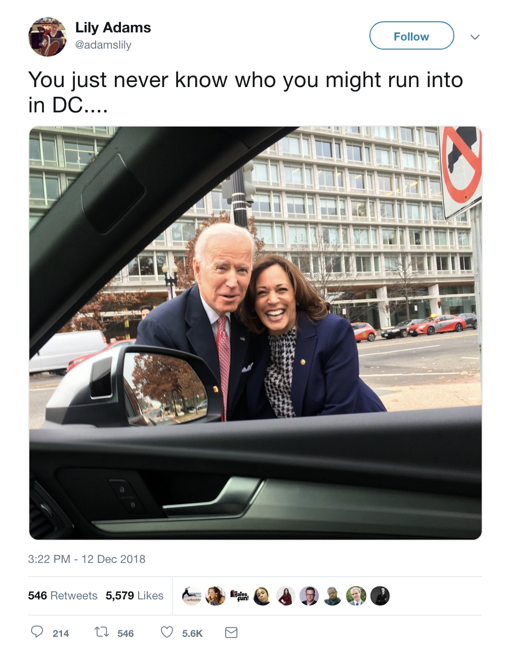 Screen-Shot-2018-12-13-at-9.25.28-AM Pic Of Joe Biden & Kamala Harris Goes Viral As GOP Panic Sets In (IMAGE) Donald Trump Election 2020 Politics Top Stories 