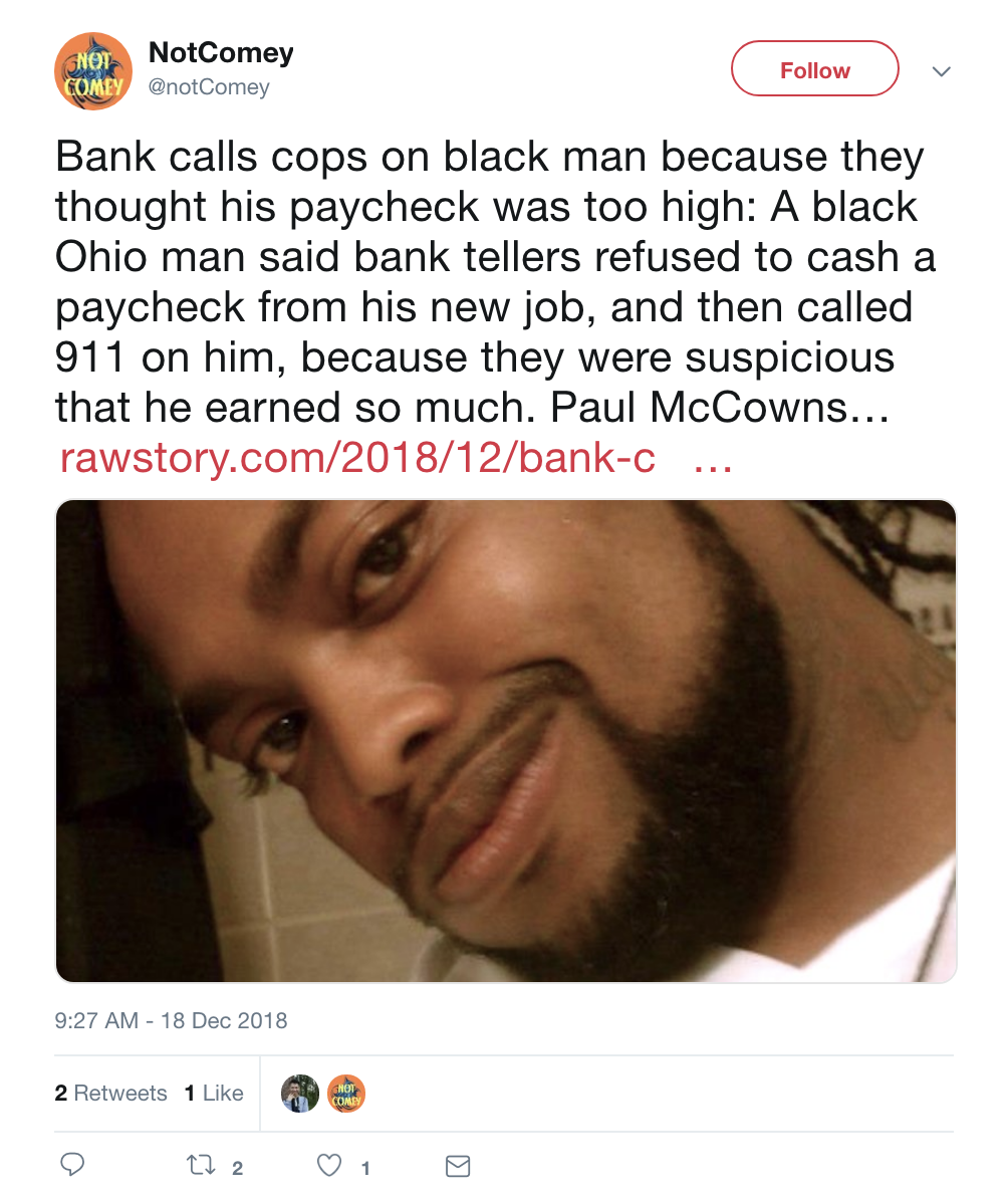 Screen-Shot-2018-12-18-at-4.02.23-PM1 Bank Calls 911 On Black Man With Large Paycheck - America Revolts (VIDEO) Black Lives Matter Politics Racism Top Stories 