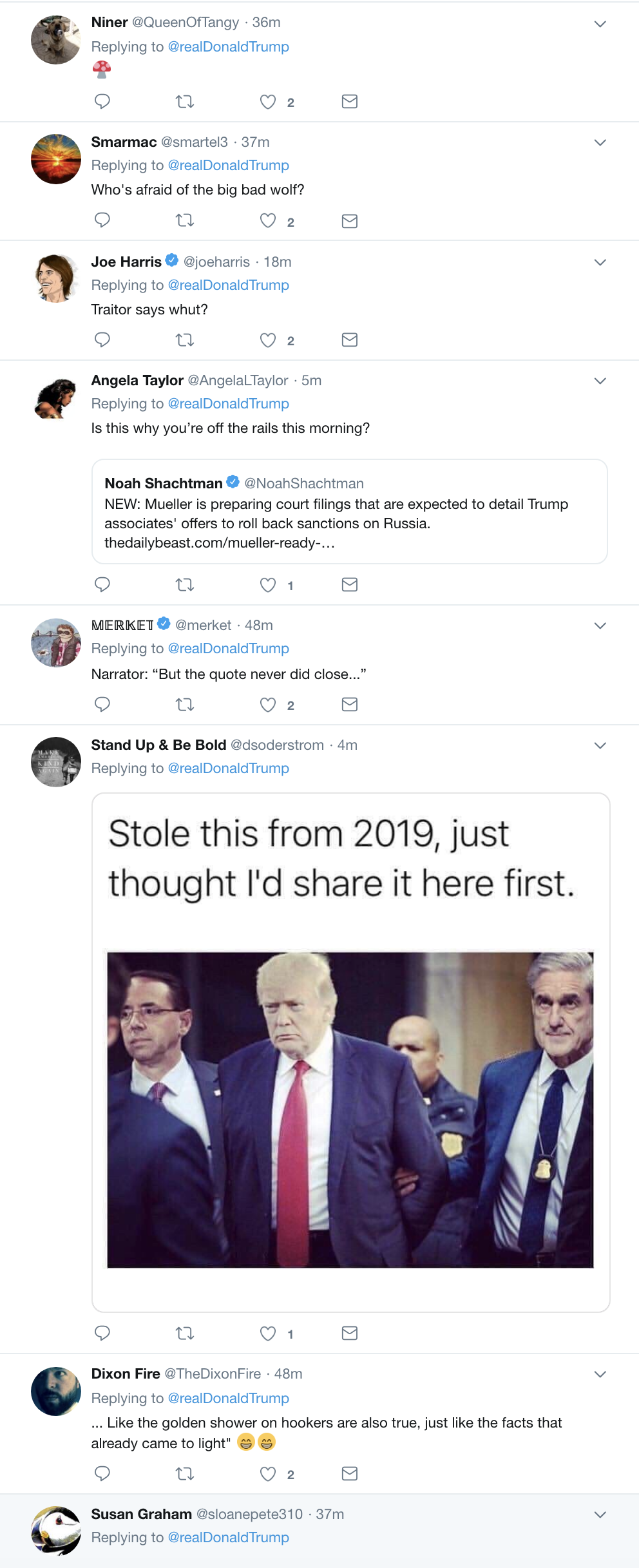 Screen-Shot-2018-12-18-at-8.11.15-AM Trump Continues Tuesday Mental Collapse By Screaming On Twitter In ALL CAPS Corruption Crime Donald Trump Mueller Robert Mueller Russia Top Stories 