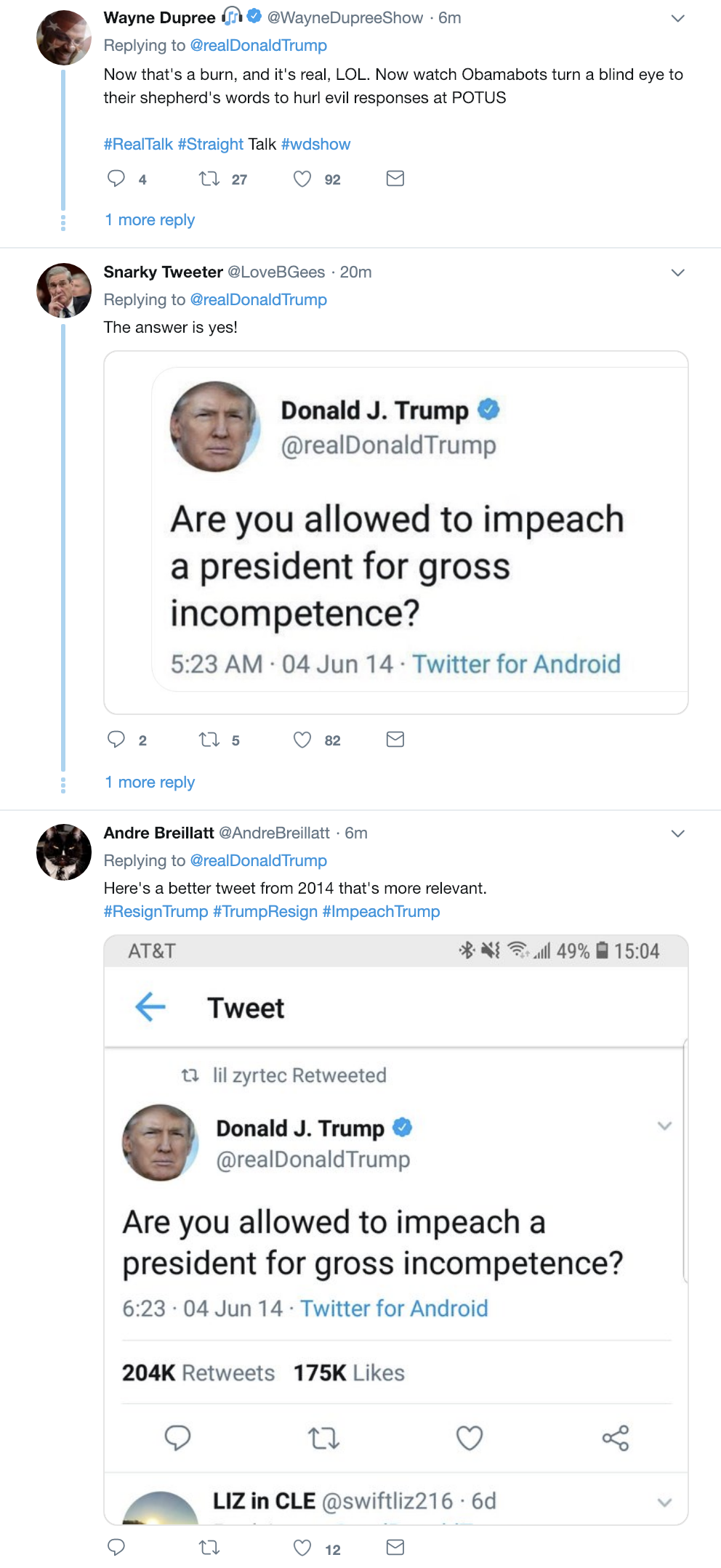 Screen-Shot-2018-12-27-at-3.34.53-PM Trump Retweets Obama Like He's High AF & People Instantly Pounced On Him Corruption Donald Trump Immigration Politics Refugees Top Stories 