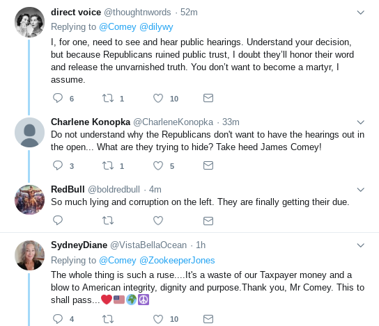 Screenshot-2018-12-02-at-12.35.08-PM James Comey Announces Sunday Power Move On House Republicans As Trump Rages Donald Trump Politics Social Media Top Stories 