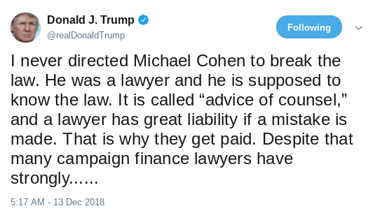 Screenshot-2018-12-14-at-9.41.41-AM Cohen Drops 'Substantial' Mueller Bombshell To Back Up His Claims Corruption Donald Trump Politics Top Stories 