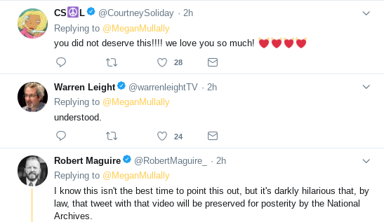 Screenshot-2018-12-20-at-6.12.02-PM Megan Mullally Responds To Trump Tweeting A Video Of Her Like A True Comedian Donald Trump Politics Social Media Top Stories 