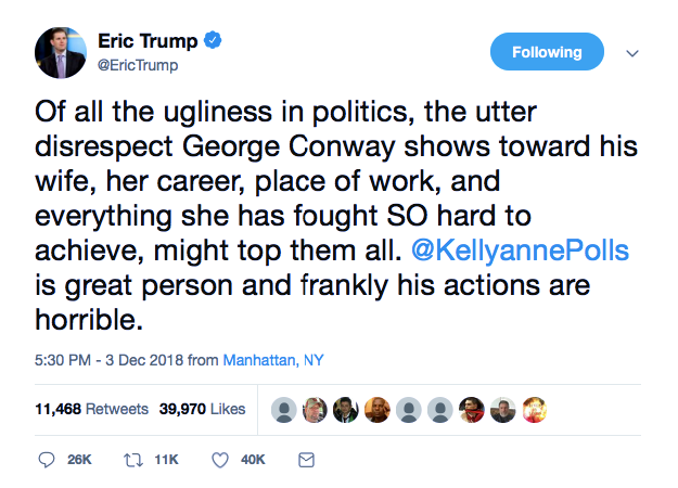 Screenshot-at-Dec-04-10-44-52 Kellyanne's Husband Responds To Eric Trump Attack Like A Boss Donald Trump Featured Politics Social Media Top Stories 