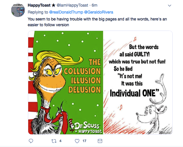 Screenshot-at-Dec-08-11-37-00 Trump Continues Weekend Twitter Meltdown Like A Raving Lunatic Corruption Donald Trump Featured Politics Robert Mueller Social Media Top Stories 