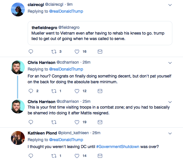 Screenshot-at-Dec-27-09-18-48 Trump Tweets Thursday AM Shutdown Lies In Desperate Attempt At Winning Donald Trump Featured Military Politics Social Media Top Stories 