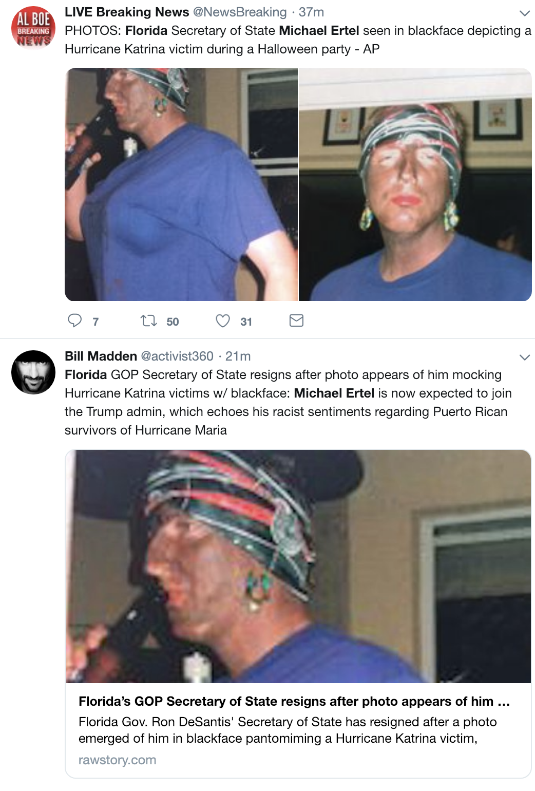 Screen-Shot-2019-01-24-at-3.26.56-PM Racist GOP'r Forced To Resign After Images Of Him In Blackface Surface Black Lives Matter Corruption Donald Trump Politics Racism Top Stories 
