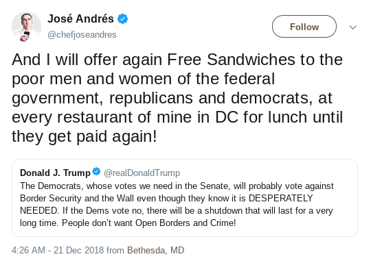 Screenshot-2019-01-09-at-10.01.44-AM Restaurants Announce Free Food To Federal Employees Out Of Work (DETAILS) Donald Trump Politics Top Stories 