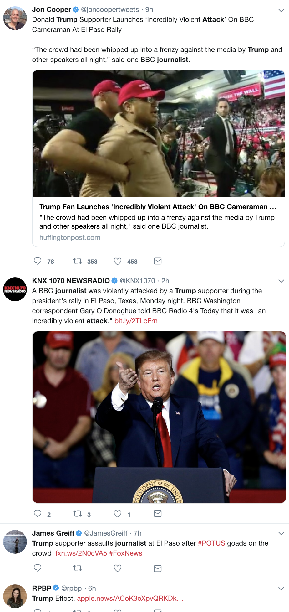 Screen-Shot-2019-02-12-at-3.30.13-PM WH Correspondents' Association Responds To Attack On Journalist At Trump Rally Corruption Crime Donald Trump Election 2016 Media Politics Social Media Television Top Stories 