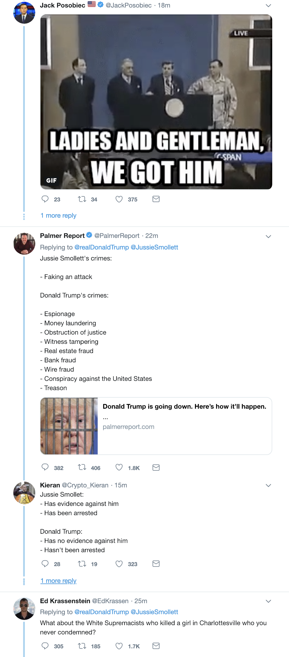 Screen-Shot-2019-02-21-at-10.36.32-AM Trump Attacks Jussie Smollett On Twitter Like A Total Bigot Corruption Crime Donald Trump Media Politics Racism Top Stories 