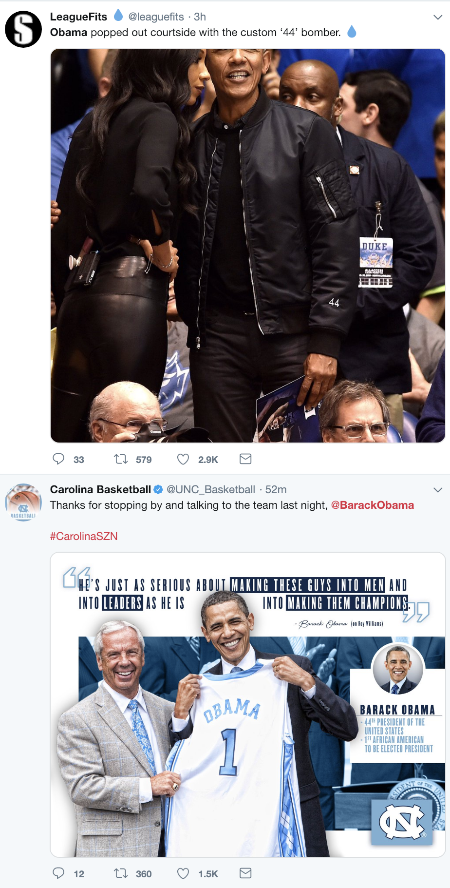 Screen-Shot-2019-02-21-at-12.58.49-PM Obama Hits Up Duke Game & What He Wore Has The GOP Flipping Celebrities Politics Social Media Sports Top Stories 