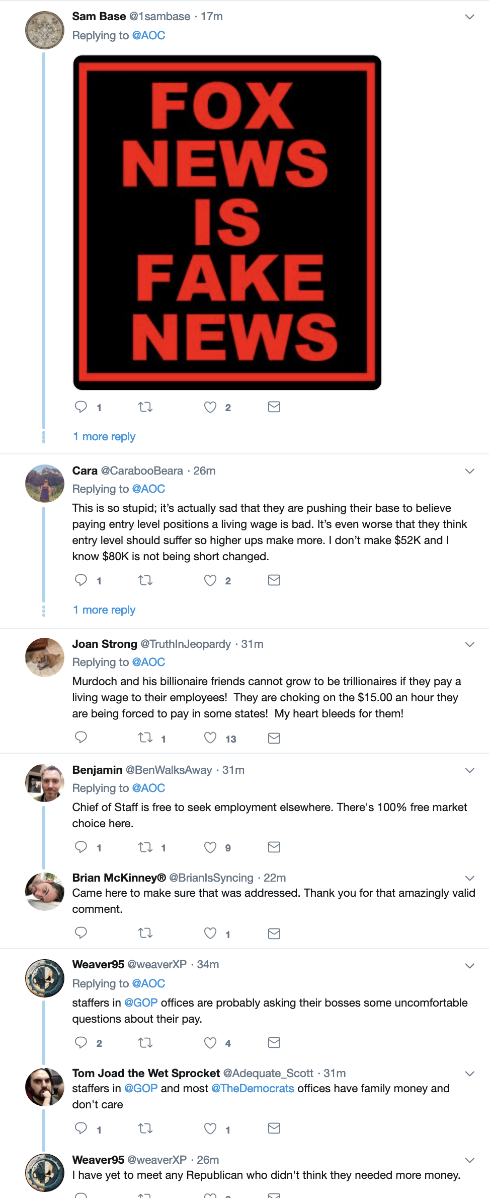 Screen-Shot-2019-02-25-at-8.58.34-AM Ocasio-Cortez Drops Twitter Bomb On 'Fox News' Like A Tiny Nuke Economy Election 2018 Labor Media Politics Top Stories 