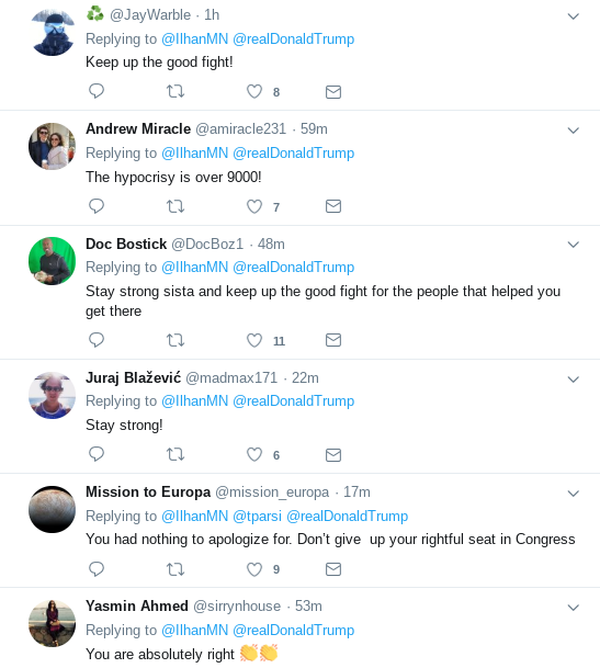 Screenshot-2019-02-13-at-10.10.14-AM Ilhan Omar Tweets Defiant Wednesday Message To Donald Trump & America Is Loving It (IMAGES) Donald Trump Politics Top Stories 