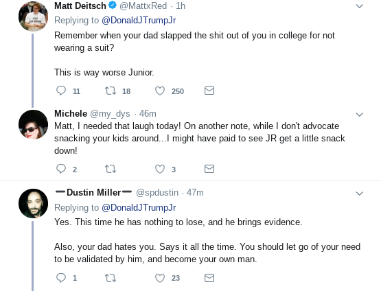 Screenshot-2019-02-27-at-9.17.32-AM Trump Jr. Wakes Up In Panic & Tweets At Michael Cohen During Public Mental Collapse Donald Trump Politics Social Media Top Stories 