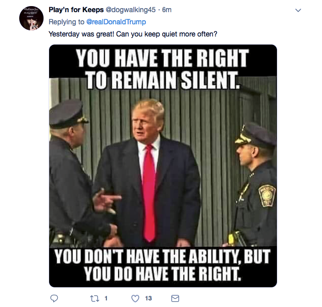 Screenshot-at-Feb-05-16-51-07 Trump Tweets Hilariously Clueless Meme Before SOTU, Twitter Strikes Back Donald Trump Featured Politics Top Stories 