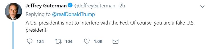 Fed1 Trump Rails Against The Federal Reserve Like A Vapid Madman Donald Trump Economy Featured Top Stories Wall Street 