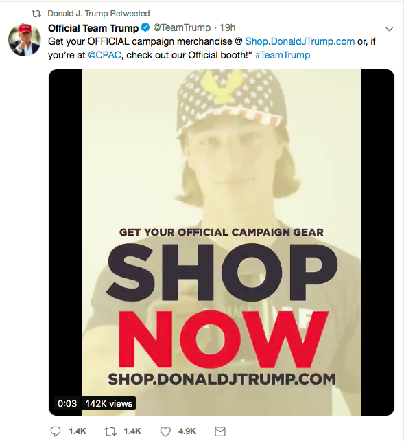 Screen-Shot-2019-03-02-at-10.02.22-AM Trump Goes Full Used Car Salesman On Twitter & It's Embarrassing Donald Trump Featured Politics Social Media Top Stories 