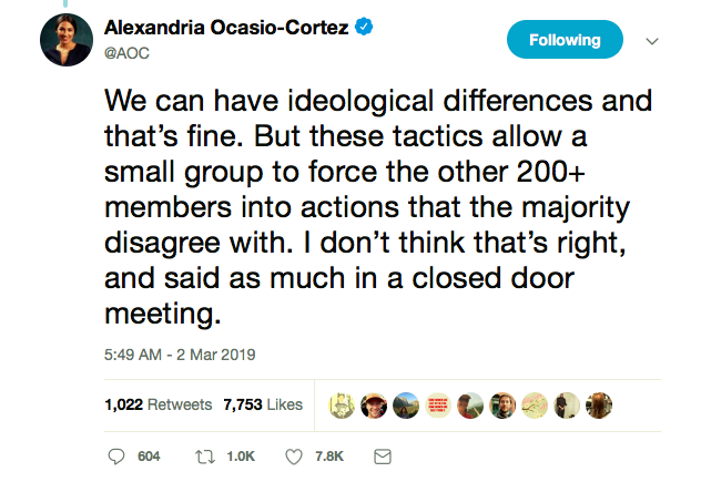 Screen-Shot-2019-03-02-at-9.18.58-AM AOC Puts 'Moderate' Dems On The Spot Like A National Hero Donald Trump Featured Politics Social Media Top Stories 