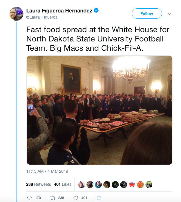 Screen-Shot-2019-03-04-at-12.28.54-PM Trump Serves Fast Food At WH Again Like King Of The Trailer Park Celebrities Corruption Donald Trump Featured Politics Top Stories 