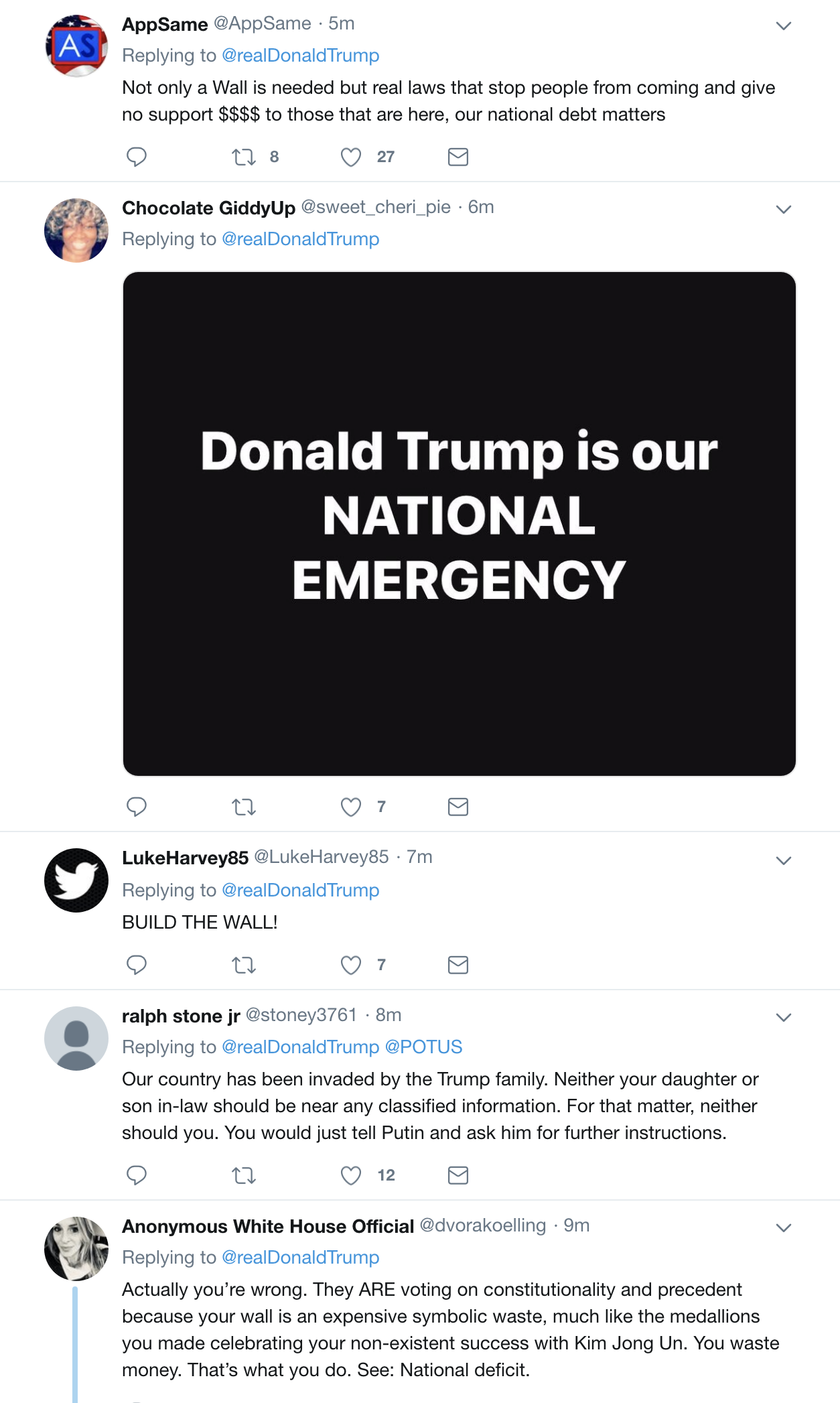 Screen-Shot-2019-03-06-at-12.08.20-PM Trump Snaps & Has Deranged Wednesday Afternoon Mental Collapse (IMAGES) Corruption Crime Domestic Policy Donald Trump Politics Social Media Top Stories 