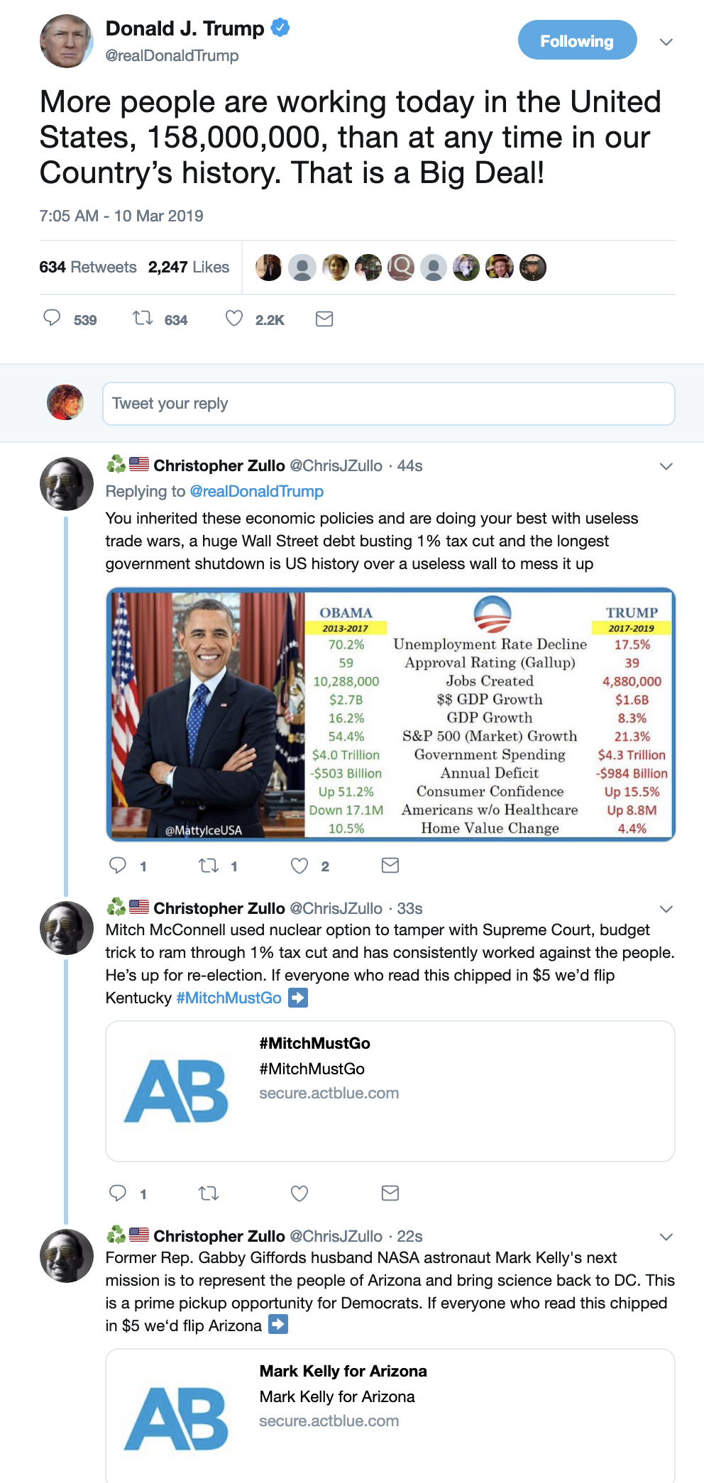 Screen-Shot-2019-03-10-at-7.09.27-AM Trump Explodes Into Sunday AM Twitter Tailspin Like A Bum Corruption Crime Donald Trump Economy Media Politics Top Stories 