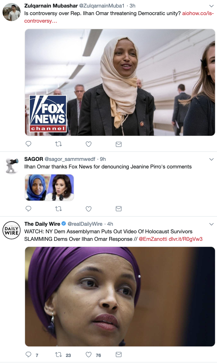Screen-Shot-2019-03-12-at-12.36.03-PM Fox Camera Catches Ilhan Omar Talking About Trump (VIDEO) Corruption Domestic Policy Donald Trump Election 2016 Politics Top Stories 