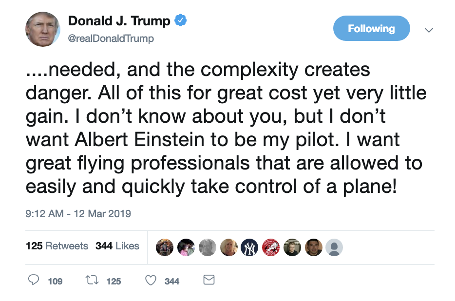 Screen-Shot-2019-03-12-at-9.13.27-AM Trump Rants About Einstein Being His Pilot During Mid-AM Breakdown Corruption Domestic Policy Donald Trump Economy Mental Illness Politics Top Stories 