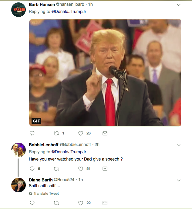 Screen-Shot-2019-03-14-at-8.50.52-PM Trump Jr. Tries To Insult Beto Like Dad & Gets Laughed Off Twitter Donald Trump Featured Politics Social Media Top Stories Videos 