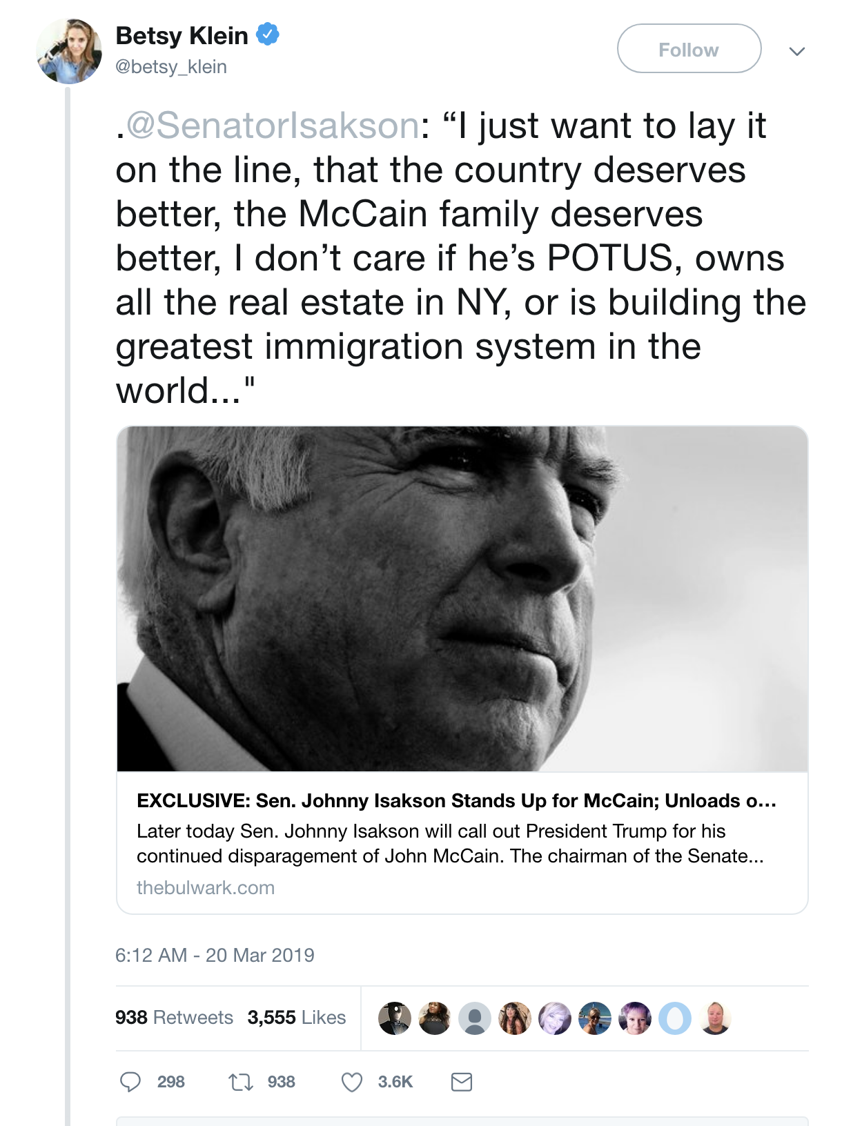 Screen-Shot-2019-03-20-at-8.58.13-AM Jim Acosta Master-Trolls Trump  Over Attack On John McCain & Donald Is Raging Corruption Crime Domestic Policy Donald Trump Mental Illness Politics Top Stories 