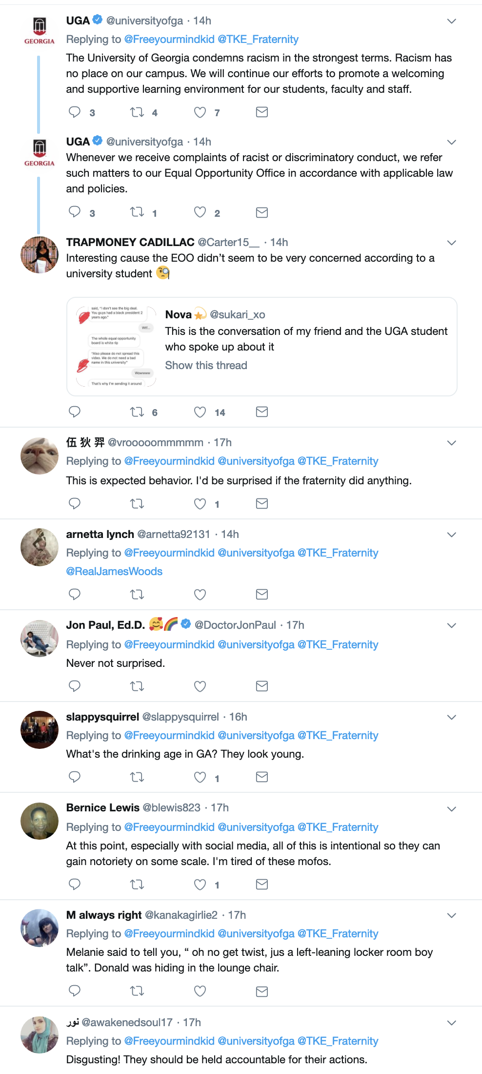 Screen-Shot-2019-03-23-at-12.00.24-PM Historically White  University Suspends Fraternity For Racist Video Anti-Semitism Black Lives Matter Civil Rights Corruption Crime Donald Trump Education Politics Racism Top Stories 