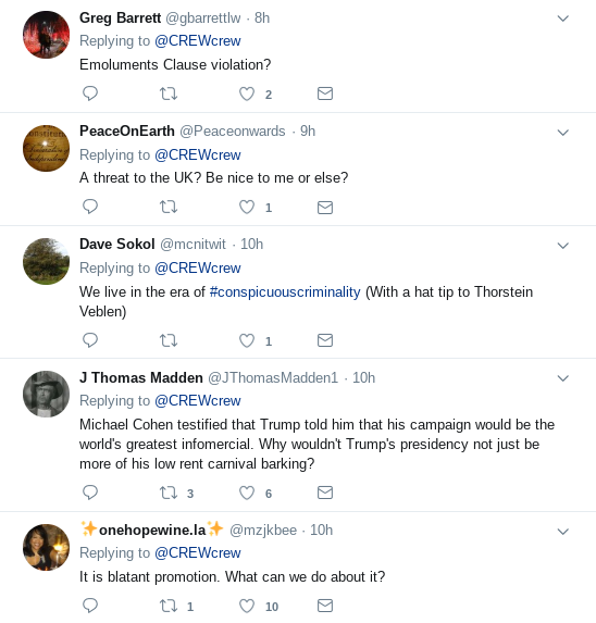 Screenshot-2019-03-02-at-7.06.13-PM Trump Busted For Breaking Emoluments Clause In Weekend Tweet Corruption Donald Trump Politics Social Media Top Stories 