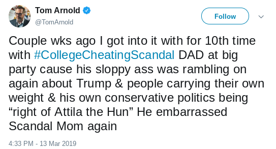 Screenshot-2019-03-16-at-2.15.52-PM Aunt Becky's Husband Outed By Tom Arnold As Entitled Trump Supporter Corruption Politics Top Stories 
