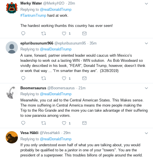 Screenshot-2019-03-30-at-5.45.51-PM Trump Issues New Round Of Threats On Twitter Like A Dictator Donald Trump Politics Social Media Top Stories 