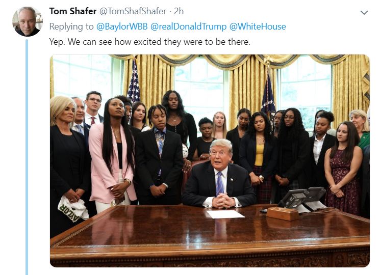 NCAA4 Trump Hosts Basketball Champs For 'Hamberders' & The Response Is Hilarious Donald Trump Featured Sports Top Stories Twitter 