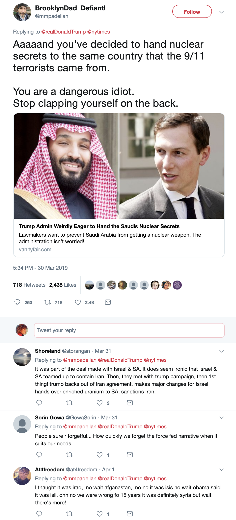 Screen-Shot-2019-04-08-at-9.05.14-AM Federal Watchdog Exposes Trump Deal To Sell U.S. Nuclear Secrets To Saudis Corruption Crime Donald Trump Foreign Policy Politics Top Stories 