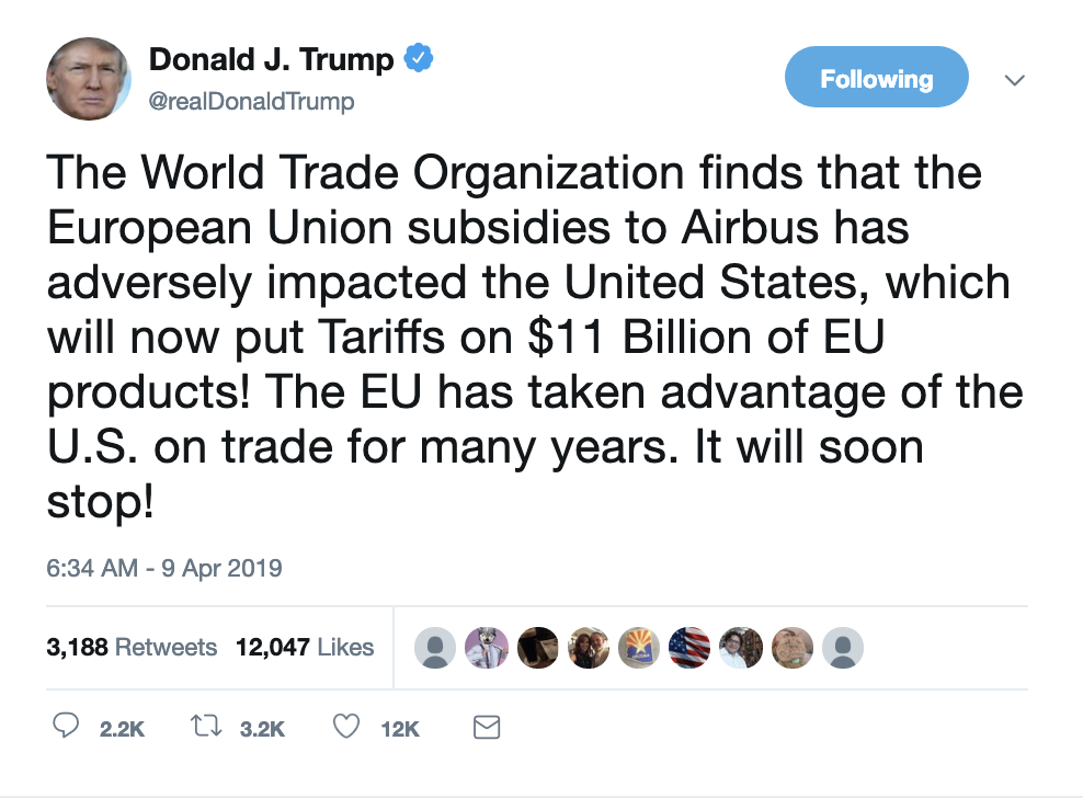 Screen-Shot-2019-04-09-at-6.57.32-AM Trump Wakes In A Tuesday AM Panic, Goes Berserk On Twitter Corruption Crime Donald Trump Economy Foreign Policy Politics Top Stories 