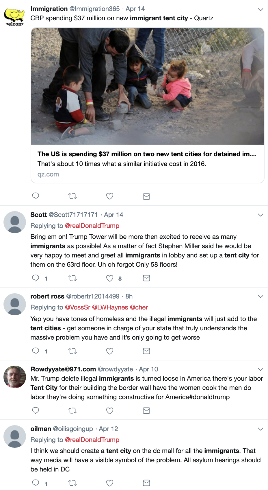 Screen-Shot-2019-04-15-at-2.33.12-PM Daily Beast Investigative Report Uncovers Inhumane Condition At Refugee Camps Corruption Crime Donald Trump Immigration Politics Racism Refugees Top Stories 