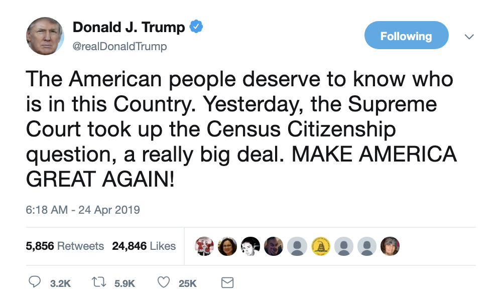 Screen-Shot-2019-04-24-at-7.04.42-AM Trump Snaps & Threatens Key U.S. Ally During Multi-Tweet Wednesday Meltdown Corruption Crime Donald Trump Economy Human Rights Immigration Investigation Politics Top Stories 