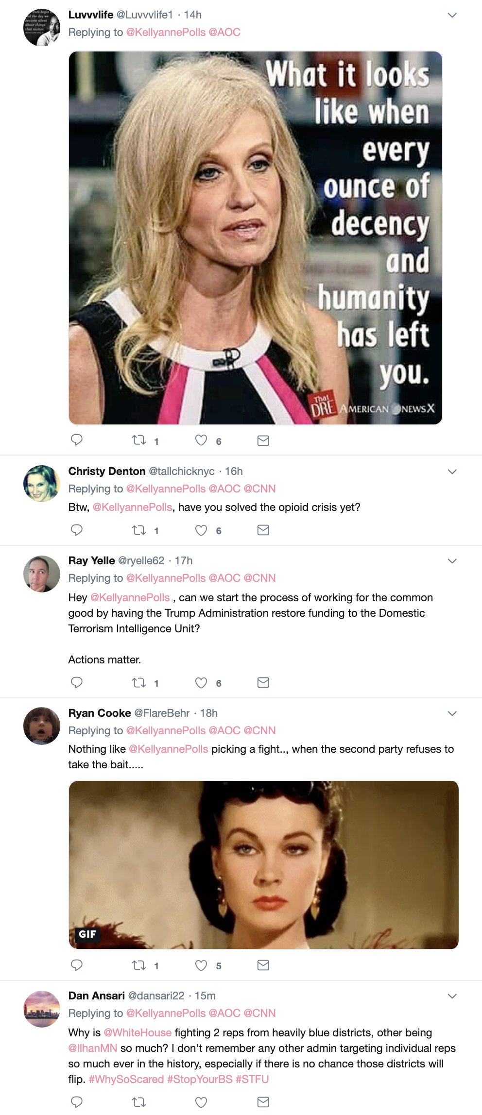 Screen-Shot-2019-04-29-at-9.38.41-AM AOC Just Shut Kellyanne Down On Twitter - Conway Silent Anti-Semitism Corruption Crime Donald Trump Hate Speech Politics Religion Top Stories 