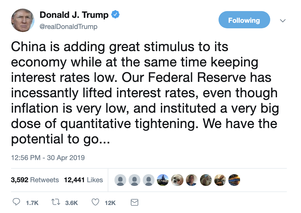 Screen-Shot-2019-04-30-at-1.33.06-PM Trump Brags On Twitter & Gets Shut Down So Hard It Hurts Corruption Domestic Policy Donald Trump Economy Foreign Policy Politics Top Stories 