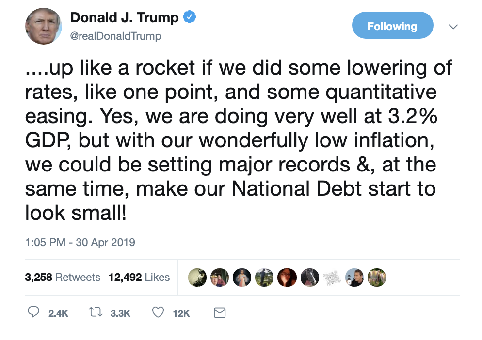 Screen-Shot-2019-04-30-at-1.35.31-PM Trump Brags On Twitter & Gets Shut Down So Hard It Hurts Corruption Domestic Policy Donald Trump Economy Foreign Policy Politics Top Stories 