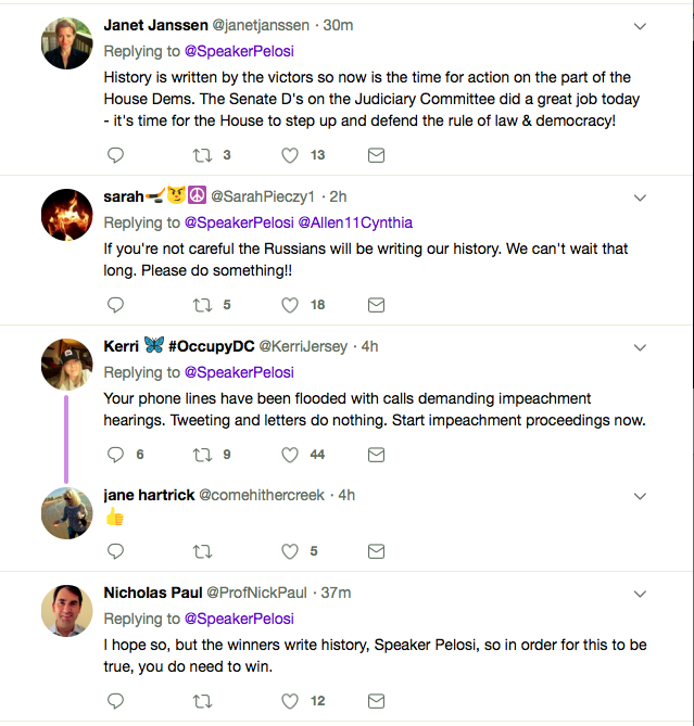 Screen-Shot-2019-05-01-at-8.50.28-PM Pelosi Power Moves William Barr With Historic Twitter Message For America Donald Trump Featured Impeachment Politics Social Media Top Stories Twitter 