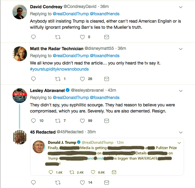 Screen-Shot-2019-05-03-at-9.49.27-AM Trump Wakes Up, Gets Online & Tweets Nonsensical Gibberish To America Donald Trump Featured Politics Top Stories Twitter 
